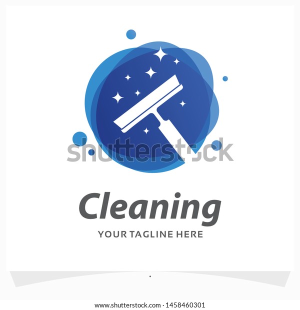 Cleaning Service Logo Design\
Template