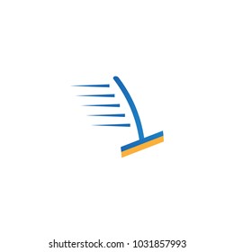 Cleaning service logo and icon template
