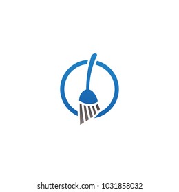 Cleaning service logo and icon template