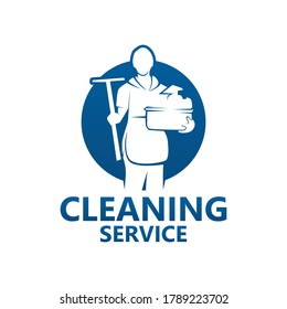 Cleaning Service Logo Template Design Vector