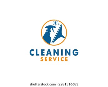 Cleaning Service Logo vector Design Inspiration