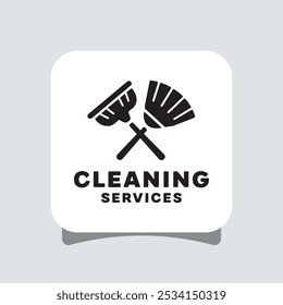 Cleaning Service Logo vector Design