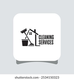 Cleaning Service Logo vector Design