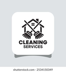 Cleaning Service Logo vector Design