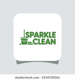 Cleaning Service Logo vector Design