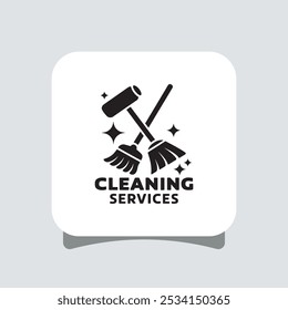 Cleaning Service Logo vector Design