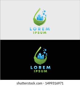 cleaning service logo vector download