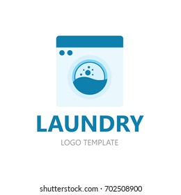 Cleaning service logo. Washing logo
