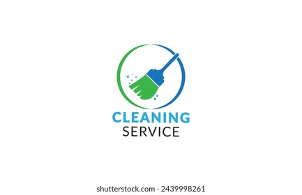Cleaning service Template for logo design