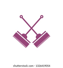Cleaning service vector icon