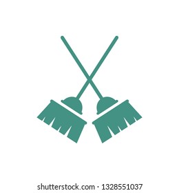 Cleaning service vector icon