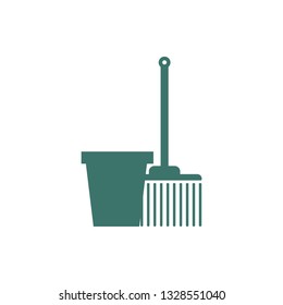 Cleaning service vector icon