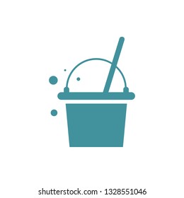 Cleaning service vector icon