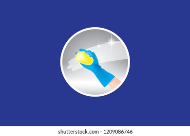 Cleaning service window