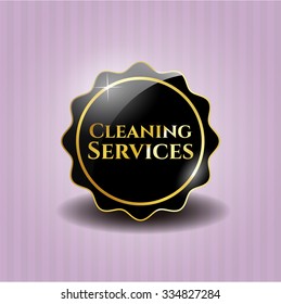 Cleaning Services black badge