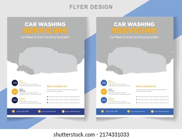 Servicios de limpieza Diseño de volante comercial Archivo totalmente editable listo para imprimir