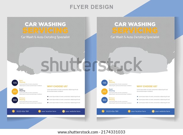 Cleaning services Business flyer design Fully\
editable print-ready\
file