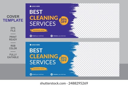 Los servicios de limpieza cubren la Plantilla , el diseño de los servicios de limpieza . 