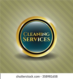Cleaning Services grunge stamp