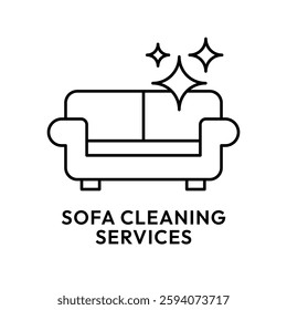 Cleaning services icon set. Cleaning services carpet, mattress, curtain, sofa, cushion car seat, house, bed  icons. Logo cleaner. Cleaner service label. Vector illustration.
