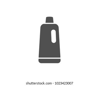 Cleaning shampoo simple icon. Washing liquid or Cleanser symbol. Housekeeping equipment sign. Quality design elements. Classic style. Vector