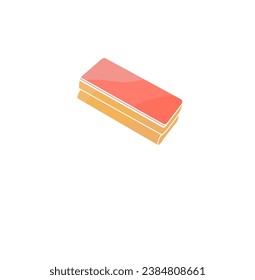 cleaning sponge color vector illustration