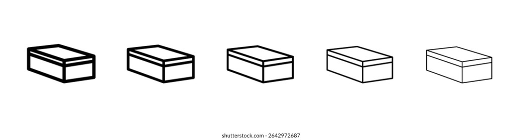 Ícone de esponja de limpeza Design plano em plano de fundo isolado