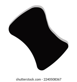 Cleaning sponge linear icon. Kitchen sponge. Vector icon.