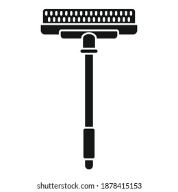 Cleaning sponge mop icon. Simple illustration of cleaning sponge mop vector icon for web design isolated on white background