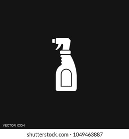 Cleaning spray bottle icon