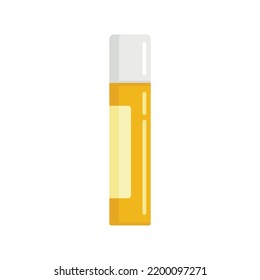 Reinigungs-Spray-Flaschensymbol. Flache Illustration von Reinigungsspritze, Vektorsymbol einzeln auf weißem Hintergrund