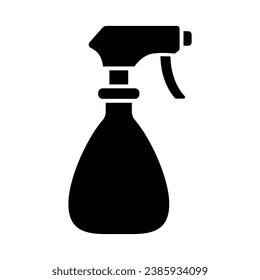 Cleaning spray bottle icon vector on trendy design