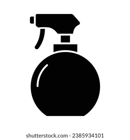 Cleaning spray bottle icon vector on trendy design