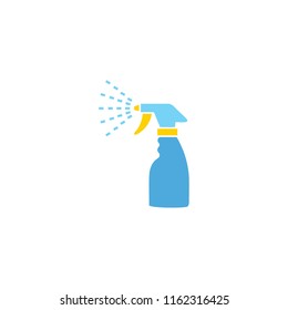 Cleaning spray bottle symbol