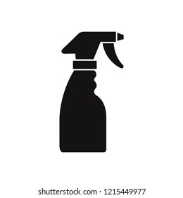 Cleaning Spray Bottle Vector Icon