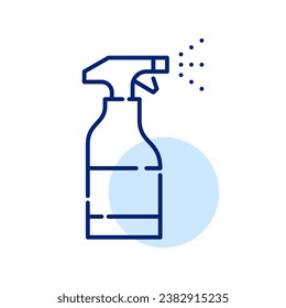 Cleaning spray. Household detergent. Pixel perfect icon