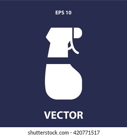 cleaning spray icon