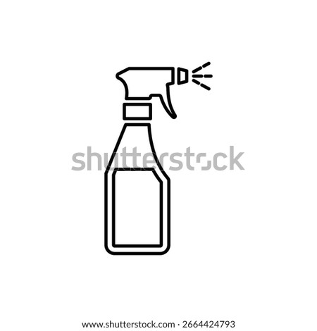 Cleaning spray icon outline vector. Home service. Work clean