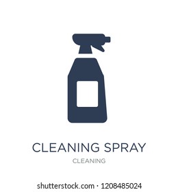 Cleaning spray icon. Trendy flat vector Cleaning spray icon on white background from Cleaning collection, vector illustration can be use for web and mobile, eps10