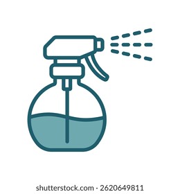 cleaning spray icon vector design template