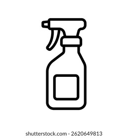 cleaning spray icon vector design template