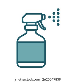 cleaning spray icon vector design template