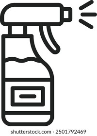 Cleaning Spray icon vector image. Suitable for mobile application web application and print media.