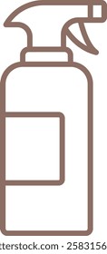 Cleaning Spray vector icon. Can be used for printing, mobile and web applications.