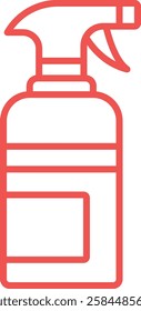 Cleaning Spray vector icon. Can be used for printing, mobile and web applications.