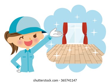 Cleaning suppliers.