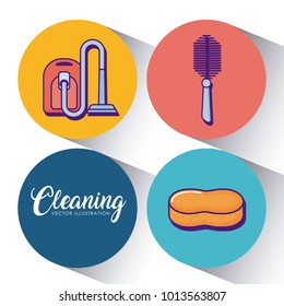 Cleaning supplies design