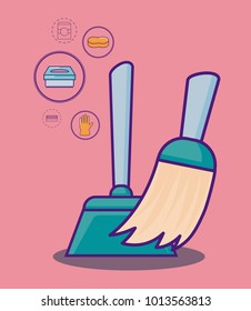 Cleaning supplies design