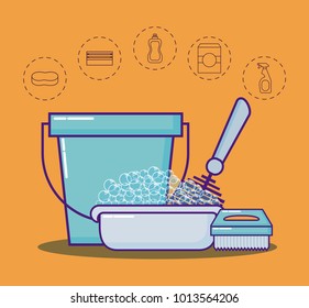 Cleaning supplies design