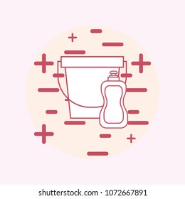 cleaning supplies design